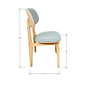 Living Room Rocking Chairs <b>Crafted</b> From Select Old Teak Wood Featuring <b>Foam</b> Seating Stylish Modern Design for Apartment Use - Product Image 2