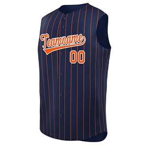 Custom Sleeveless Full Button Baseball Jersey Vest Training <b>Athletic</b> Sports Team Uniforms Sublimated Youth Baseball Shirts - Product Image 6