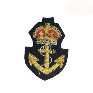 Sikh Turban Badges for masters HAND EMBROIDERY BADGES BULLION WIRE EMBLEMS CREST HANDMADE BADGE wing - Product Image 5