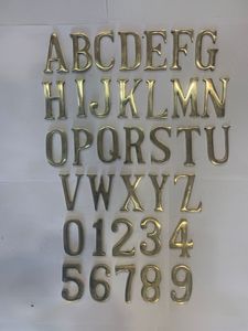 Light Weight 6 Inch <b>Gold</b> Plated Alphabet <b>Letters</b> for Home Decoration Available at Custom Packaging From India - Product Image 2
