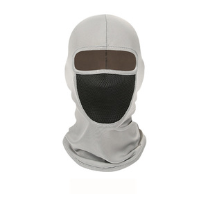 Couverture de Ski personnalisée de haute qualité coupe-vent respirant décontracté coton imprimé fermeture éclair complète masque cagoule - Product Image 5