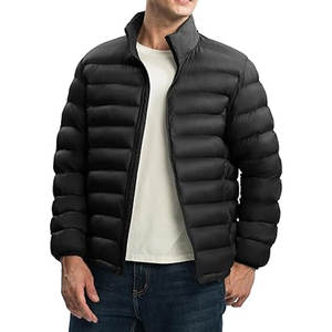 Veste matelassée légère pour homme sur mesure, résistante à l'eau, avec capuche amovible, pour le voyage, la randonnée, le ski, personnalisation OEM - Product Image 5