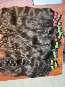 Extensions de cheveux humains 100% naturels Grade 11A, non traités, vierges, brésiliens Remy, double trame, 100g, pour la vente en gros et le dropshipping - Product Image 5