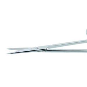 Ciseaux Iris 11,5 cm, approuvés CE, en acier inoxydable, forceps chirurgical manuel réutilisable, classe I, droit/courbé, pour usage chirurgical - Product Image 5