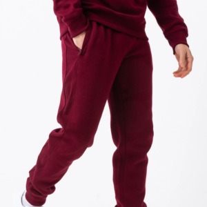 <b>Men</b> Sweat Suit | High Quality Cotton Fleece Crew Neck Long Sleeve Sweatshirt & Sweat Pant Two Piece Sets for <b>Men</b> Adult Boys - Product Image 4