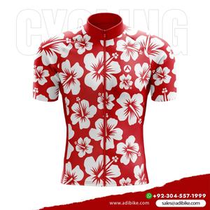 Maillots de Ciclismo Personalizados de Manga Corta para Hombre, Impresos, de Primera Calidad, Spandex/Poliéster, Ecológicos, de Secado Rápido y Resistentes al Viento - Product Image 2