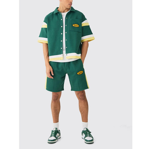 Chemise de sport décontractée pour homme en coton épais, coupe ample, avec broderie et boutons imprimés de haute qualité, idéale pour l'hiver - Product Image 3