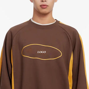 Sudadera para Hombre con Tela de Alta Calidad y Diseño de Logotipo Personalizado, Diseño de Bloques de Color, Ajuste Holgado para Mayor Comodidad, Diseño de Mangas Completas - Product Image 2