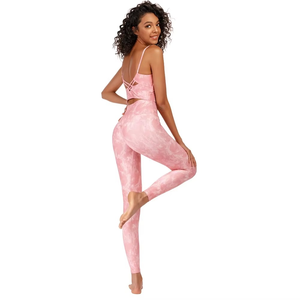 Alta calidad 2 uds mujeres Yoga peso ligero sin costuras Fitness ropa deportiva trajes gimnasio sujetadores Leggings conjuntos trajes para mujeres - Product Image 1