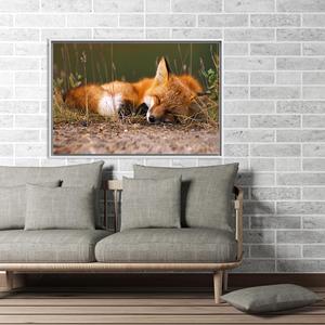 Tableau imprimé sur toile élégant : décoration murale abstraite moderne, toile encadrée blanche - Product Image 1