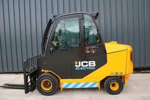 Chariot télescopique électrique JCB 30E RWD à batterie lithium-ion, zéro émission, haute capacité de levage, chariot élévateur télescopique industriel compact - Product Image 6