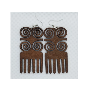 ต่างหูเครื่องประดับไม้ดีไซน์ใหม่ที่มีลักษณะเฉพาะตัวต่างหูสำหรับต้อนรับเครื่องประดับในราคาไม่เกินงบของคุณ - Product Image 1