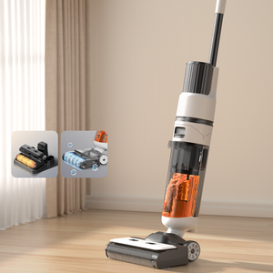 Usine OEM ODM Wet Dry 2 en 1 Système d'avertissement vocal Aspirateur à main vertical intelligent Laveur de <span class=keywords><strong>sol</strong></span> pour le nettoyage de la <span class=keywords><strong>maison</strong></span> - Product Image 2