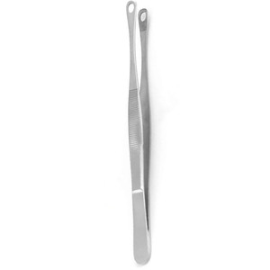 Pinzas para Tejidos SINGLEY (45.5cm) Rectas con Bucle Serrado, Instrumento Quirúrgico de Acero Inoxidable Premium para Manipulación Precisa de Tejidos - Product Image 4