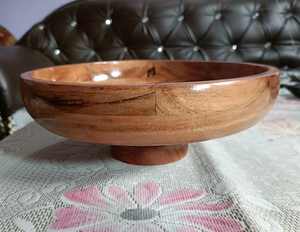 Tazón de Servir de Madera de Acacia Hecho a Mano de Primera Calidad, Estilo Bonito, Color Personalizado, Ecológico, para Uso Doméstico - Product Image 4