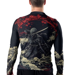 Camiseta de Manga Larga para Hombre de la Mejor Calidad, Sublimada, Antibacteriana, Transpirable, de Poliéster/Nailon, Elegante, para Todas las Temporadas - Product Image 6