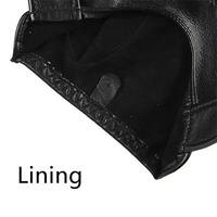 Gants de conduite classiques pour hommes en peau de mouton véritable, à doigts entiers, mode hiver, personnalisables, haute qualité pour usage quotidien