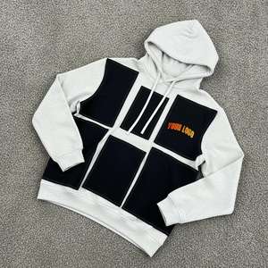 Luxury Regular Length 100% Cotton Winter Hoodie <b>Pullover</b> <b>Men</b> Regular Fit Streetwear Plain Dyed Custom Hoodies - Product Image 1