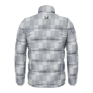 Chaqueta de Invierno Acolchada Ligera Impermeable Unisex con Cuello Alto, Chaqueta con Cremallera de Burbuja Impresa en 3D Personalizada - Product Image 2