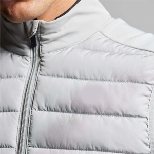 Nouveauté Gilet matelassé pour homme de couleur unie Gilet matelassé pour homme de haute qualité Gilet matelassé pour homme faible MOQ - Product Image 4