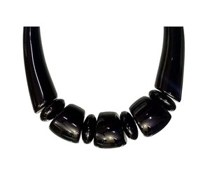 Collar de Cuentas de Resina de Alto Brillo para Mujer, con Logotipo Personalizado de la Mejor Calidad, Hecho a Mano, Estilo Vintage, con Cadena de Cuerda JAVED - Product Image 3