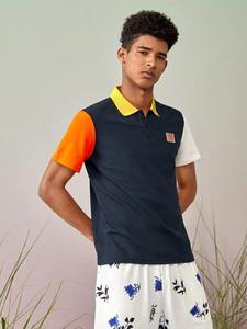 Polo unisexe personnalisé à manches courtes, coupe ajustée, uni, pour le golf et les sports, femmes et hommes - Product Image 5