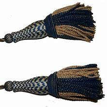 Borlas de Hilo de Alta Calidad, Nuevas y Elegantes, con Bordado de Hilo Metálico Dorado, Flecos y Borlas - Product Image 5