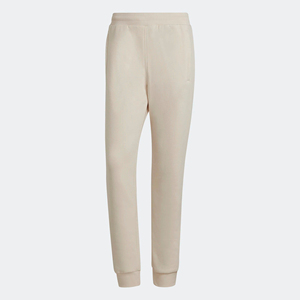 Pantalones de chándal transpirables de triple lámina, 70% algodón, 30% poliéster reciclado, forro polar, Blanco maravilla - Product Image 4