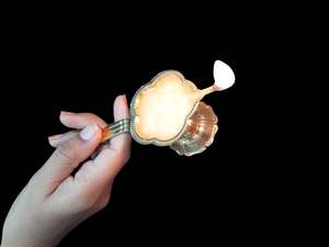 Laiton poli brillant Ek Mukhi Joti Diya pour les décorations festives Diwali 1 Faces Deep Aarti Religious Home Decorative Item Akhand - Product Image 5