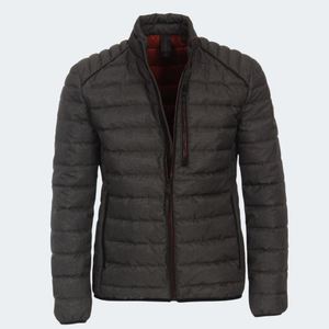 Vêtement d'extérieur pour homme de haute qualité en gros, tissé sur mesure, imperméable, décontracté, uni, coupe-vent, respirant, antibactérien, écologique, épais, bomber - Product Image 6