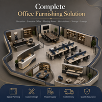 Solution de mobilier de bureau moderne, mobilier d'espace de travail personnalisé pour les entreprises, pour la réception, les salles de réunion, les postes de travail, les salons