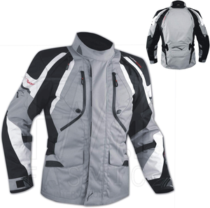 Chaquetas de moto de cuero para hombre, protección de cuerpo completo, cortavientos, transpirable, diseño personalizado, ropa de verano para montar - Product Image 4