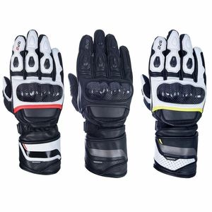 Gants en cuir de moto de haute qualité Gants de moto respirants Équipement de protection de motocross Gants de course de moto avec logo personnalisé - Product Image 6