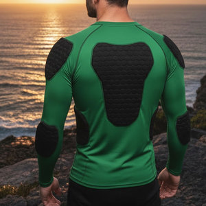 Camisas de Protección Resistentes a Impactos con Acolchado Interno Suave para Entrenamiento, Ciclismo y Seguridad Deportiva - Product Image 5