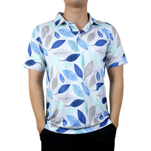 Polo de golf à manches courtes de haute qualité pour hommes Logo brodé personnalisé Nouveau design Tissu jersey solide Taille XL Anti-rides - Product Image 1