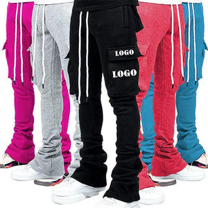 100% coton Streetwear Jogger Style French Terry Pantalons de survêtement pour garçons et adultes - Product Image 1
