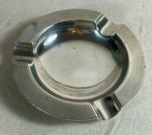 ที่เขี่ยบุหรี่ทันสมัยสำหรับบ้านสำนักงานโรงแรมบาร์ร้านอาหารชามเถ้าดีไซน์ทันสมัยที่เขี่ยบุหรี่โลหะทรงกลมสีเงิน - Product Image 5