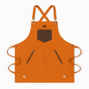 Delantales de Cocina Reutilizables Resistentes con Logotipo Personalizado, sin Mangas, para Bares, Cafeterías, Tiendas, Restaurantes, Uniformes de Trabajo - Product Image 1