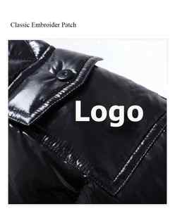 Hot Sale Man Down Winter Black Casual Polyester Zip up <b>Hoody</b> Bubble Jacket New Design Winter Season Warm Coat Puffer Jackets - Product Image 5