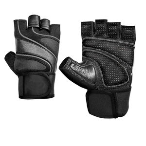 Anti-Slip Gym Gloves Pull-Ups Exercise Weightlifting Hand Grips Palm Protector Rubber Pads Training <b>Equipment</b> - Product Image 5