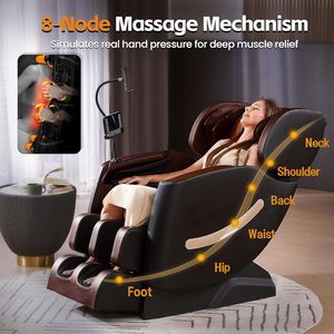 Sillón de Masaje para el Hogar SL de Doble Vía con Función de Calor y Masaje, Control por Voz Inteligente - Product Image 2