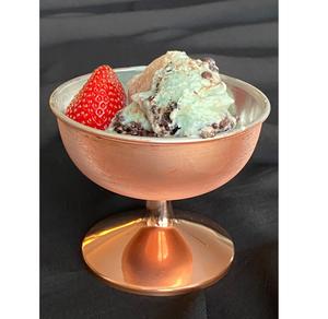 Bol à crème glacée en cuivre luxueux vaisselle bol de service alimentaire pour la maison cuisine restaurant décoratif table dessert fruits bol - Product Image 1