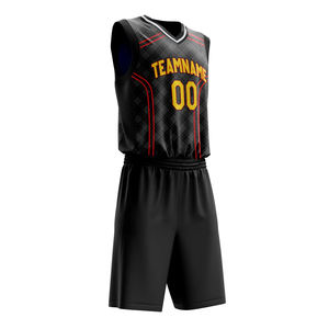 Premium Team Wear Nueva llegada Impresión digital Antibacteriano 100% Poliéster Baloncesto Laker Jersey para adultos Unisex - Product Image 4