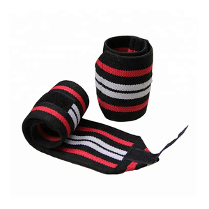 Sangles d'haltérophilie en coton néoprène de haute qualité couleurs unies conception sur mesure en usine et dynamophilie nouveauté - Product Image 1