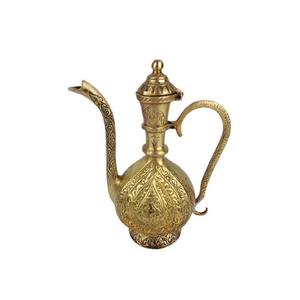 Nueva llegada 1800s jarra de latón otomano/jarra grabada de latón antiguo/jarra de latón macizo grabada a mano - Product Image 3