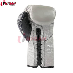 Guantes de boxeo de cuero de 16oz altamente recomendados, hechos a medida, gran oferta de alta calidad, diseñe su propio logotipo, equipo de entrenamiento al por mayor - Product Image 4