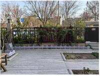 Cour extérieure Paysage Amovible En Plastique Clôture Insérée Au Sol Jardin Petite Clôture En Plastique Épissage Jardinage Clôture Garde-corps