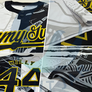 Uniformes de Béisbol y Sóftbol Sublimados Personalizados, Ropa Deportiva Unisex para Adultos y Jóvenes, Transpirable, Ligera, Corte Regular, Conjunto de Entrenamiento - Product Image 6