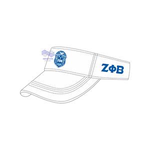Visera Zeta Phi Beta Sorority, deportiva, para viajes, actividades al aire libre, ajustable, 100% algodón, unisex - Product Image 2