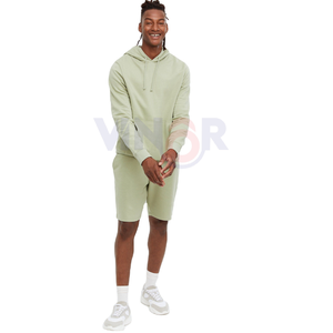 Sudadera con capucha de lana de algodón 100% de peso pesado para hombre de alta calidad, ropa de calle con logotipo personalizado, sudaderas térmicas de estilo Regular a la moda para invierno - Product Image 1